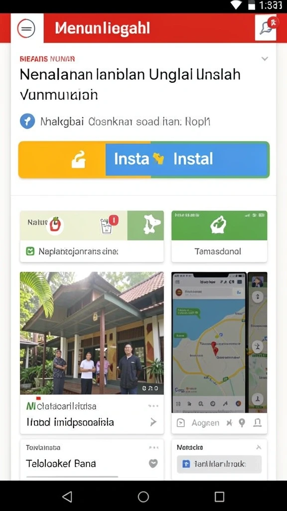 daya4d - Tampilan awal aplikasi DAYA4D yang menarik dan intuitif.