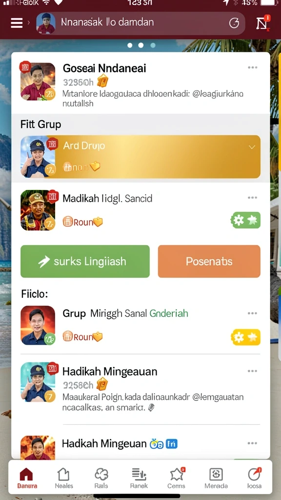 furla77 - Tampilan antarmuka yang intuitif dan menarik.