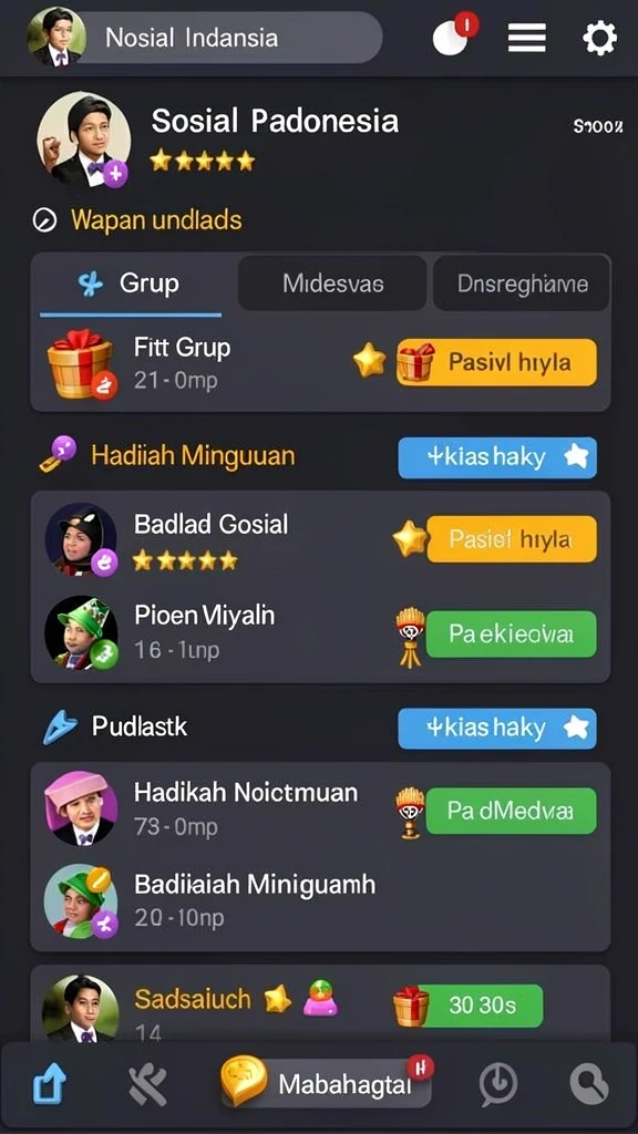 gacor77 - Tampilan menu utama GACOR77 yang menarik.