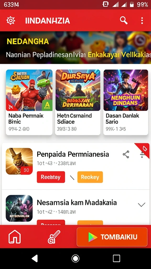 gacormax - Tampilan awal yang menarik dan modern.