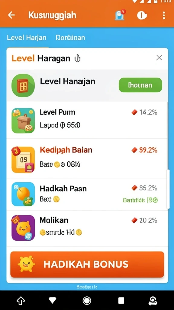 ledak388 - Tampilan antarmuka LEDAK388 yang modern dan menarik.