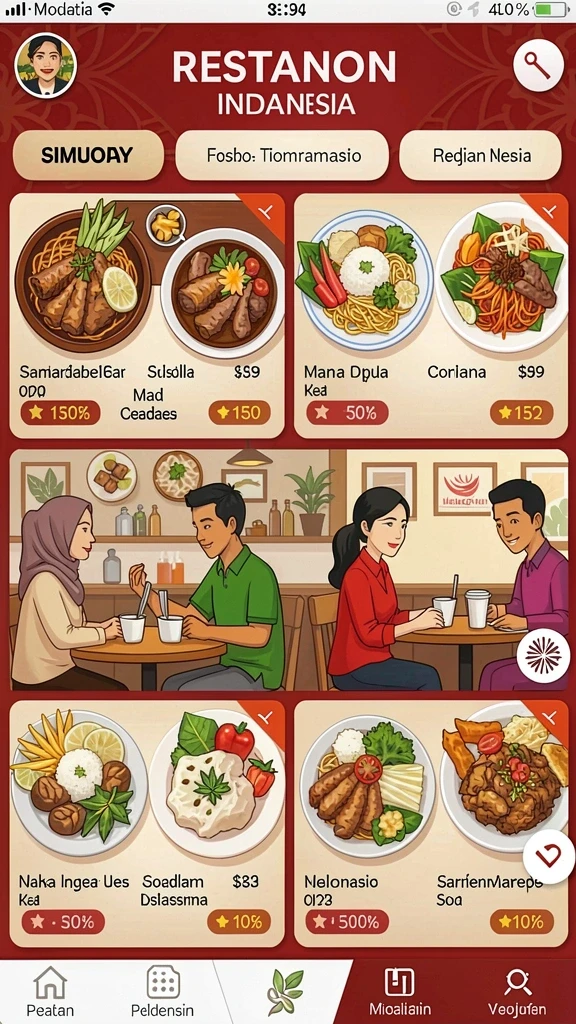 rsngame - Tampilan antarmuka yang ramah pengguna dan intuitif.